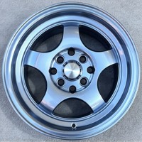 En stock, jantes de voiture 14x6, 15x7, 16x7, 4x100, 4x114.3, 5x100, 5x114.3 pour JDM Mazda Mx-5 Civic Accord Mini Cooper Racing Rim