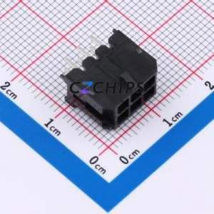 WAFER-MX300ZZ-23A Wire-to-Board Pin Header Through hole Component (THT),P=3mm Connector 2x3P 3mm Through Hole 2 - Product Image 1