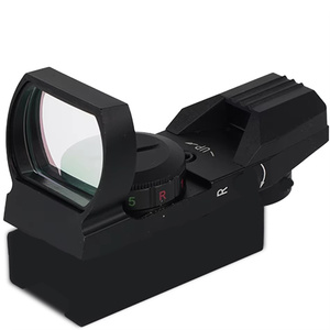 Mira Holográfica Táctica Profesional con <span class=keywords><strong>4</strong></span> Retículas, Punto Rojo y Verde para Caza, HD101, Óptica Reflex, Resistente al Agua, <span class=keywords><strong>Precio</strong></span> de Fábrica - Product Image 1