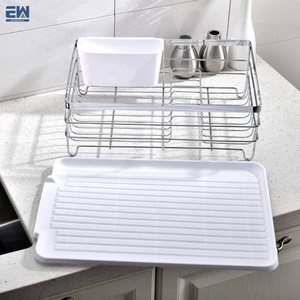 <span class=keywords><strong>cuisine</strong></span> Bol <span class=keywords><strong>et</strong></span> Assiette Etendoir Offre Spéciale maison organisateurs poser Sur le comptoir en métal Pliant Égouttoir - Product Image 5