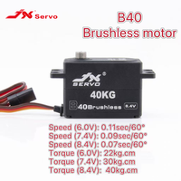 Servo Jx B40 40kg.cm 0.07sec/60 ° Servo numérique à engrenages métalliques à couple élevé 6,0-8,4 V pour voiture RC, hélicoptère, bateau, avion