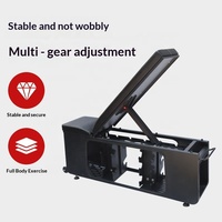 Banc de rangement réglable en acier pour salle de sport à domicile, banc de musculation avec fonction assise et rangement pour kettlebells, qualité professionnelle