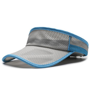 Vente en gros de chapeaux de soleil réglables de haute qualité Chapeaux de tennis en polyester pour femmes Chapeaux de sport de couleur unie printemps et automne - Product Image 5