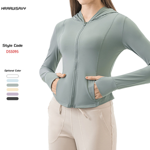 Summer Outdoor <span class=keywords><strong>Anti</strong></span>-UV-Schnellt rocknende dünne Sonnenschutz kleidung mit Kapuze Upf 50 Eiskalte <span class=keywords><strong>Anti</strong></span>-UV-Sonnenschutz kleidung - Product Image 1