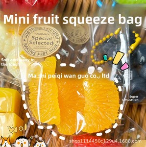 Simulación de Arándanos TPR, Textura Tipo Arcilla, Explosión Jugosa, Squishies Creativos de Fresa y Naranja, Empaquetados Individualmente para - Product Image 6
