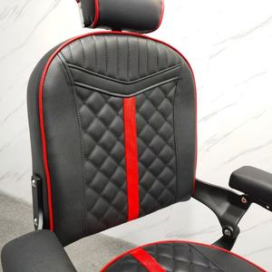 Sillón de Peluquería Hidráulico de Cuero de Lujo para Salón de Belleza, Silla de Barbero Resistente para Estilistas, Venta al por Mayor - Product Image 3