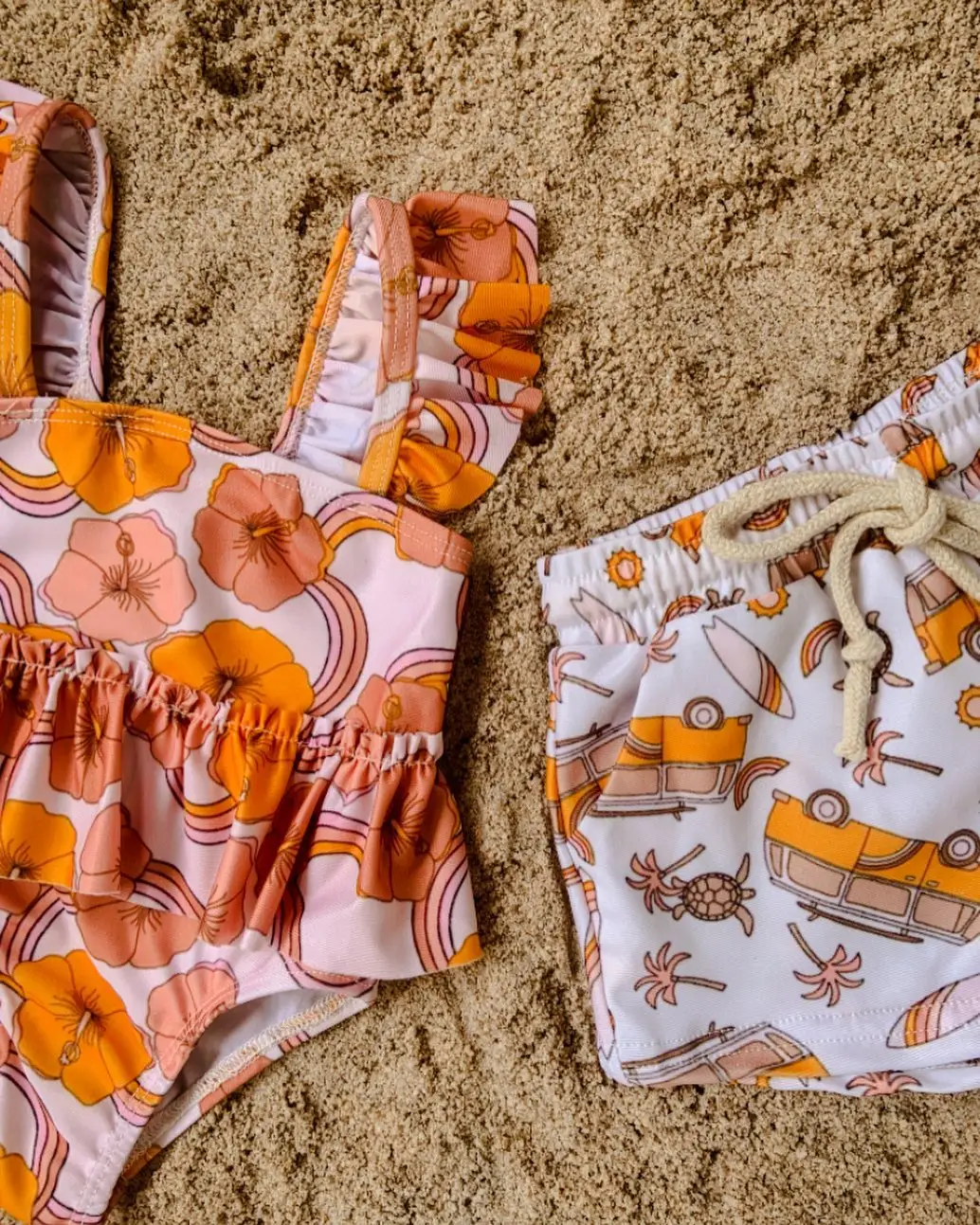 Mly maiô personalizado de 2023, roupa de banho sexy de duas peças para meninas, moda praia para crianças