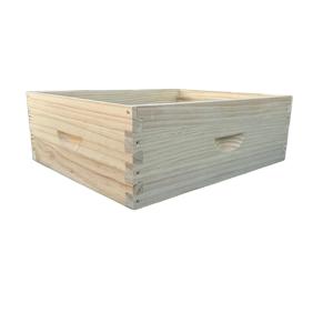 Nueva Colmena Langstroth Super Box con 10 Cuadros de Madera Blanca Hecha a Medida para Granja Apícola - Product Image 1