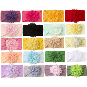 New Baby Stirnband Mädchen Nylon Stirnband Kreative Kinder Kopfschmuck Breite Süße Prinzessin Baby zubehör - Product Image 6