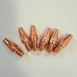 Punta di contatto in rame durevole M8*32 .030 .035 .040 .045 per torcia di saldatura MIG a gas CO2 - Product Image 3