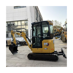 Vente flash, excavatrice sur chenilles d'occasion de bonne qualité, 302CR, 2 tonnes, moteur diesel, pompe hydraulique, cabine d'origine, 1000 heures, économie de carburant - Product Image 1