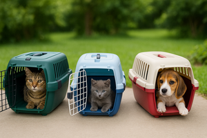 Jaula y Caseta Plegable Portátil para Mascotas de 4 Ruedas para Exteriores, Venta al por Mayor del Fabricante - Alta Calidad y Duradera para Salidas de Mascotas - Product Image 3