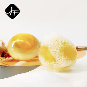 Miglior organico fatto a mano collagene sapone uovo antisettico pelle nera rimozione testina sbiancante sapone per la pulizia di base dell'hotel - Product Image 3