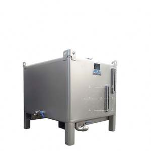 Réservoir de stockage d'eau chaude isolé en acier inoxydable Ace <span class=keywords><strong>100L</strong></span> 200L 500L 1000L 2000L SUS304 SUS316 avec roues - Product Image 5