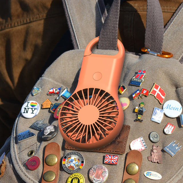 Handheld Portable Mini Personal Fan Battery Operated Rechargeable USB Fan  for Travel Home and Office Use