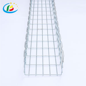 הסלה תקן ניהול כבל פלדה חוט פלדה עם מגש תכונה קריסה עם מגש רשת ואביזרים קו ייצור - Product Image 3