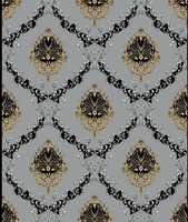 Vente chaude Damas Patten PVC Papier Peint pour Chambre Insonorisé Étanche 10m Longueur Maison Décoration pour Appartement À Manger