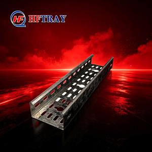 Good Quality 300mm Width Aluminum Alloy Hdg Metal <b>Outdoor</b> Electrical Perforated <b>Cable</b> Tray Ventilated Waterproof <b>Cable</b> Tray - Product Image 1