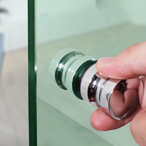 Phòng tắm kính tuôn ra thép không gỉ Door <span class=keywords><strong>Knob</strong></span> xử lý phòng tắm trượt Glass vòi hoa sen Door <span class=keywords><strong>Knob</strong></span> - Product Image 2