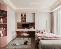 Système de garde-robe/placard de chambre à coucher personnalisable DongGui avec unités murales pleine hauteur, support TV, tiroir - Design moderne, garantie 10 ans