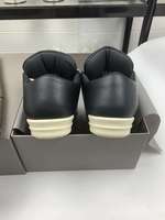 Chaussures décontractées à lacets tendance, en cuir noir luxueux, semelle épaisse, style marche, chaussures pour hommes de marque de créateur, grandes tailles.