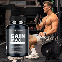 Comprimés Weight Plus à la racine de maca pour augmenter l'appétit chez les hommes adultes, pour gagner de la masse musculaire, 120 capsules/flacon, non destiné aux femmes enceintes