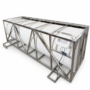 Couverture de <span class=keywords><strong>piscine</strong></span> automatique <span class=keywords><strong>en</strong></span> alliage d'aluminium écologique antidérapante, <span class=keywords><strong>volet</strong></span> <span class=keywords><strong>roulant</strong></span> de sécurité, lames isolées remplies de mousse, moteur DC24V - Product Image 3