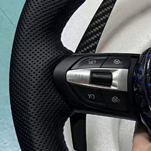 Volante de Fibra de Carbono para <span class=keywords><strong>BMW</strong></span> F10 F11 F20 F21 F30 F31 F34 F32 F33 F20 F22 F23 F48 M3 M5 E90 E70, Volante de Coche con LED - Product Image 5