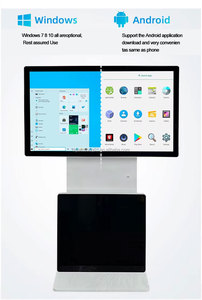 Kiosco de Gestión en la Nube con Control Remoto, Soporte de Piso con Rotación de 360°, Pantalla LCD para Publicidad, Versión de Red, Señalización Digital - Product Image 3