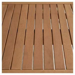 Planches de terrasse en WPC légères à profil creux pour les balcons d'immeubles de grande hauteur, réduisant la charge structurelle, fixation dissimulée - Product Image 2