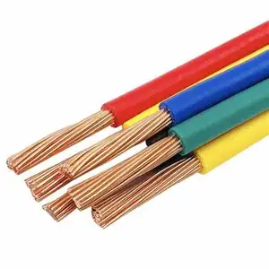 Kabel Daya h07vv r 1,5mm2 2.5mm2 4mm2 6mm2 Inti produk tembaga putar dengan isolasi PVC