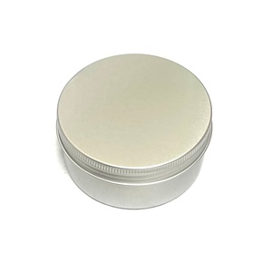 Boîte ronde en aluminium 30g, emballage cosmétique recyclable, impression de logo personnalisée - Product Image 5