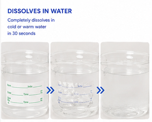 Etiquetas Autoadhesivas Solubles en Agua, Etiquetas Desechables para Uso Alimentario, Etiquetas Rectangulares de Papel, se Disuelven en 30 Segundos en Agua - Product Image 4