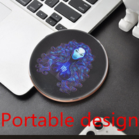 Chargeur de téléphone portable sans fil portable 2026 tendance, rapide pour utilisation sur table avec fonctionnalités caméra