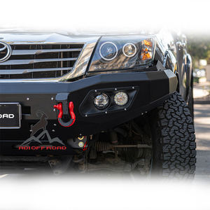 Parachoques Delantero y Trasero de Acero de Primera Calidad para Camioneta <span class=keywords><strong>4x4</strong></span> con <span class=keywords><strong>Cabrestante</strong></span>, Grillete, Luz <span class=keywords><strong>LED</strong></span> y Tumbaburros - Toyota Hilux Vigo N70 2012-2014 - Product Image 5