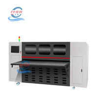 Impresora de Tarjetas Automática Multicolor Ocean New, Impresora de Inyección de Tinta de Una Sola Pasada, Conectividad USB para Cajas de Cartón Corrugado, Impresión Digital