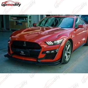 Kit de Conversión y Modificación de Carrocería para <span class=keywords><strong>Ford</strong></span> <span class=keywords><strong>Mustang</strong></span> 2015 2016 <span class=keywords><strong>2017</strong></span>, Actualización a <span class=keywords><strong>GT500</strong></span> <span class=keywords><strong>Shelby</strong></span>, Ensamblaje de Parachoques - Product Image 4