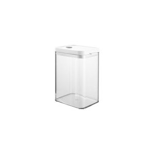 FaSoLa Transparent Rectangular Airtight Jar <b>Kitchen</b> Grain Cereal <b>Storage</b> <b>Container</b> With Clip On Lid Moisture Proof - Product Image 5