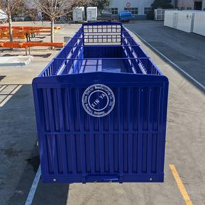 Oferta Caliente: Semirremolque Yongchao de 4 Ejes con <span class=keywords><strong>Jaula</strong></span> de Acero, Nuevo, Tipo Almacén, con Valla de Palisadas, Origen Shandong - Product Image 6