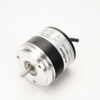 Encodeur optique incrémental personnalisable 1000 PPR, sortie Push-Pull, étanche IP50 et IP65, encodeur incrémental à arbre plein