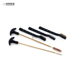 Sac tactique Kit de nettoyage de pistolet Brosses d'alésage Vadrouille Jags Tiges tirant à travers le câble pour armes à feu - Product Image 1