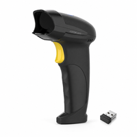 Lecteur de codes-barres 2D sans fil 640x480 CMOS USB 2.4G Bluetooth avec écran, 16H IP42 X-9301C