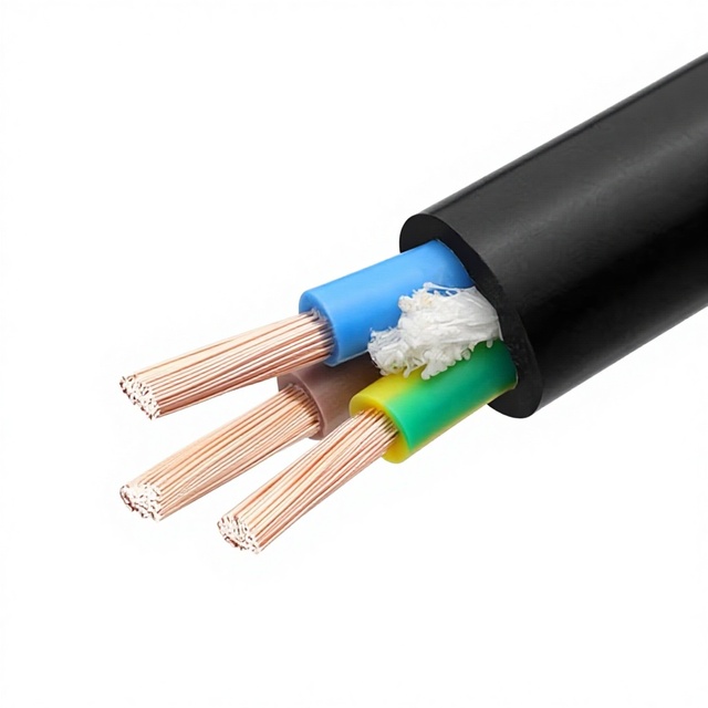 Electric 3-Core 2.5mm OFC Bare Copper Power Cable Gauge AWG Flexible  for Solar Power Industrial Application 3x2.5mm Sale