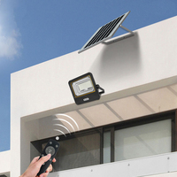 Lampe solaire de jardin et de rue à longue autonomie, allumage automatique au crépuscule, télécommande, IP65, pour ferme, village, parc, trottoir, pelouse