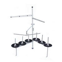 Support industriel en métal massif pour machine à coudre multi-aiguilles, durable, à 6 axes, directement de l'usine