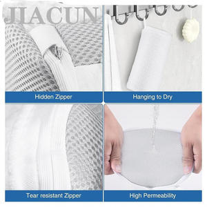 Sacchetti riutilizzabili per biancheria in fibra di poliestere soffice per Asciugatrici scarpe per <span class=keywords><strong>lavatrice</strong></span>-cesto essiccatore Eco-Friendly - Product Image 4