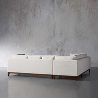 Sigma moderne tissu personnalisé conception modulaire en forme de L maison mobilier d'intérieur ensembles de canapés de salon