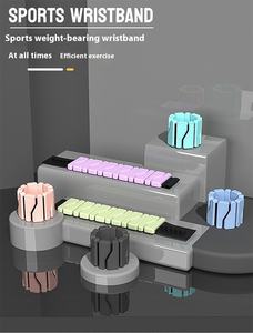 Banda de Arena de Silicona con Peso para Muñeca y Tobillo, Equipo de Fitness con Peso Ajustable para Entrenamiento de Running y Natación - Product Image 6