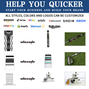 Personalización de Fábrica y Venta al Por Mayor Disponibles: Empuñaduras Vibrantes de Alta Calidad para Palos de <span class=keywords><strong>Golf</strong></span> de Goma y Cuero con Logotipo Personalizado - Product Image 4