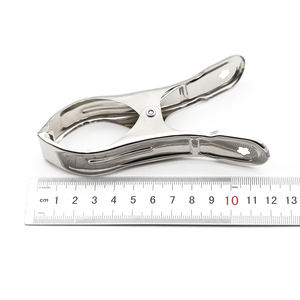 Pinzas para ropa <span class=keywords><strong>de</strong></span> playa <span class=keywords><strong>de</strong></span> acero inoxidable <span class=keywords><strong>de</strong></span> alta resistencia, pinzas para ropa, pinzas para ropa, 12CM - Product Image 5